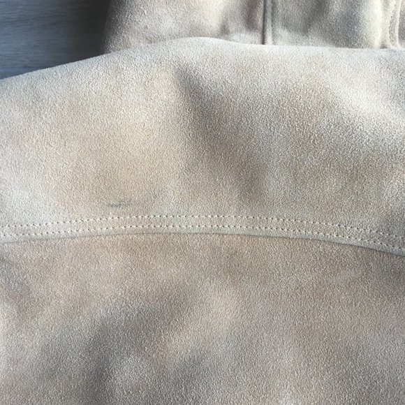 Men's Vintage Suede Jacket with hood - Picture 9 of 11